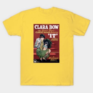 It Starring Clara Bow Movie Poster T-Shirt